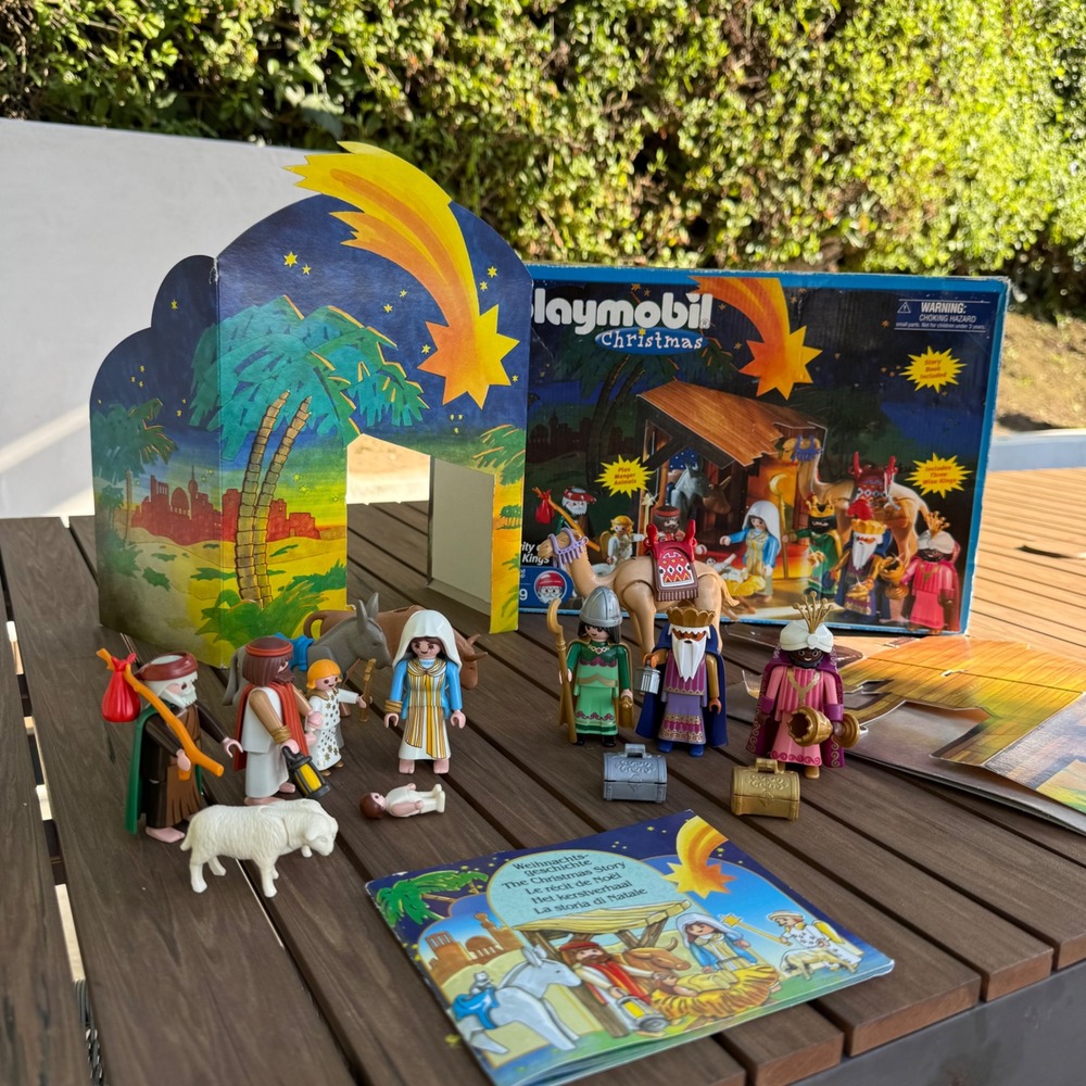 Playmobil Christmas Nativity and Wise Kings Set 5719 Figures Animals Storybook
